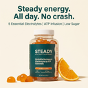 STEADY Electrolyte Gummies - steady energy all day, no crash